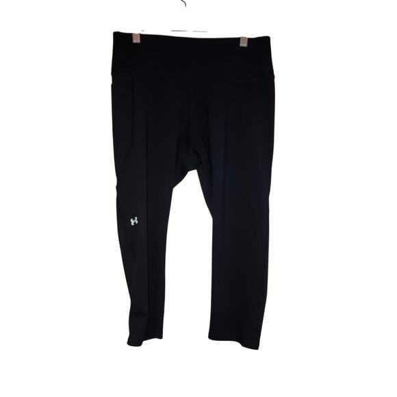Under Armour black Capri compression leggings size XL - Picture 1 of 4